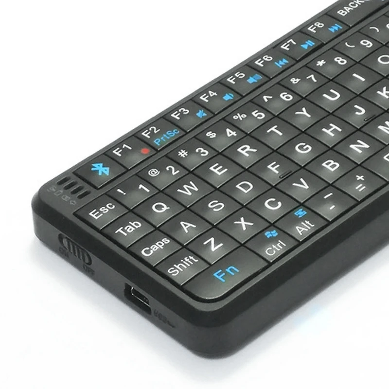 Portable Mini Wireless Bluetooth Keyboard 2.4G Controller with Built-in Presspad Mouse for PC Notebook Smart TV Box
Portable Mini Wireless Bluetooth Keyboard 2.4G Controller with Built-in Presspad Mouse for PC Notebook Smart TV Box