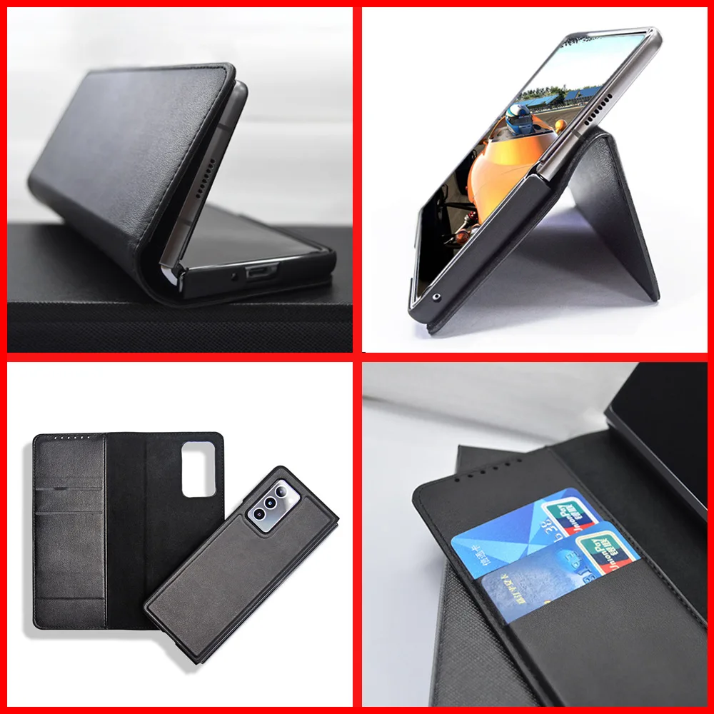 Suitable for Samsung Galaxy Z Fold 2 leather flip cover 5G foldable anti-fall protective shell
Suitable for Samsung Galaxy Z Fold 2 leather flip cover 5G foldable anti-fall protective shell
