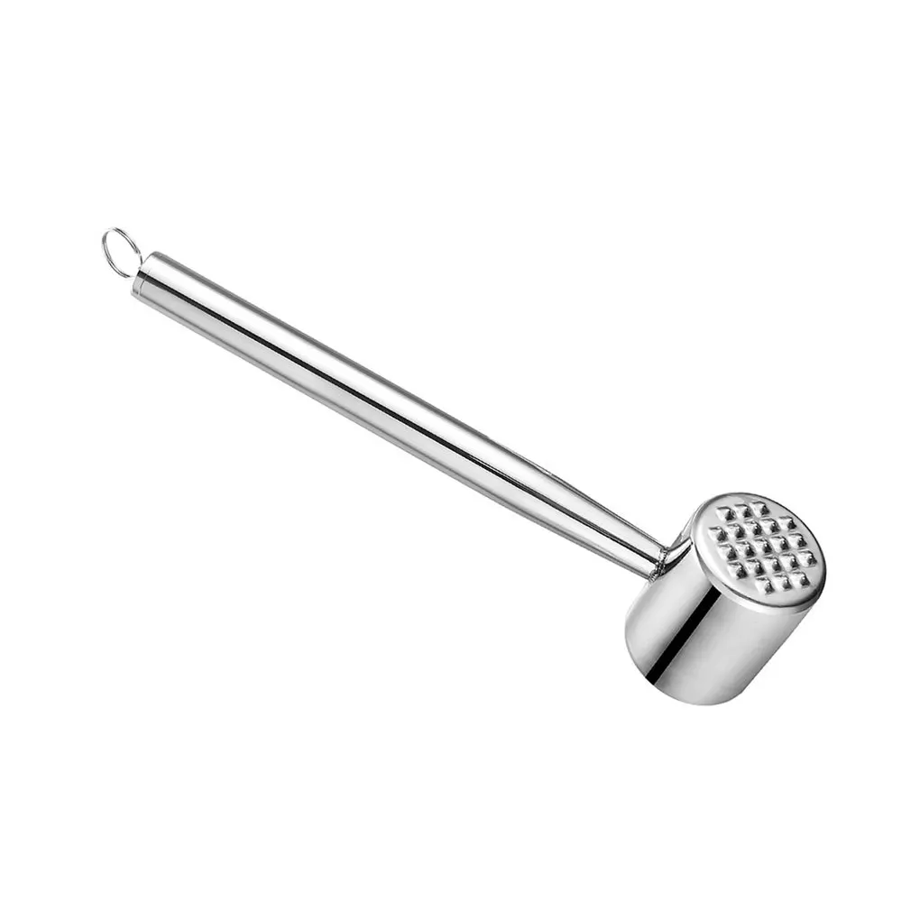 Meat Tenderiser Double Sided 304 Stainless Steel Steak Tenderiser Meat Hammer Rustproof Kitchen Tool For Steak Chicken
Meat Tenderiser Double Sided 304 Stainless Steel Steak Tenderiser Meat Hammer Rustproof Kitchen Tool For Steak Chicken