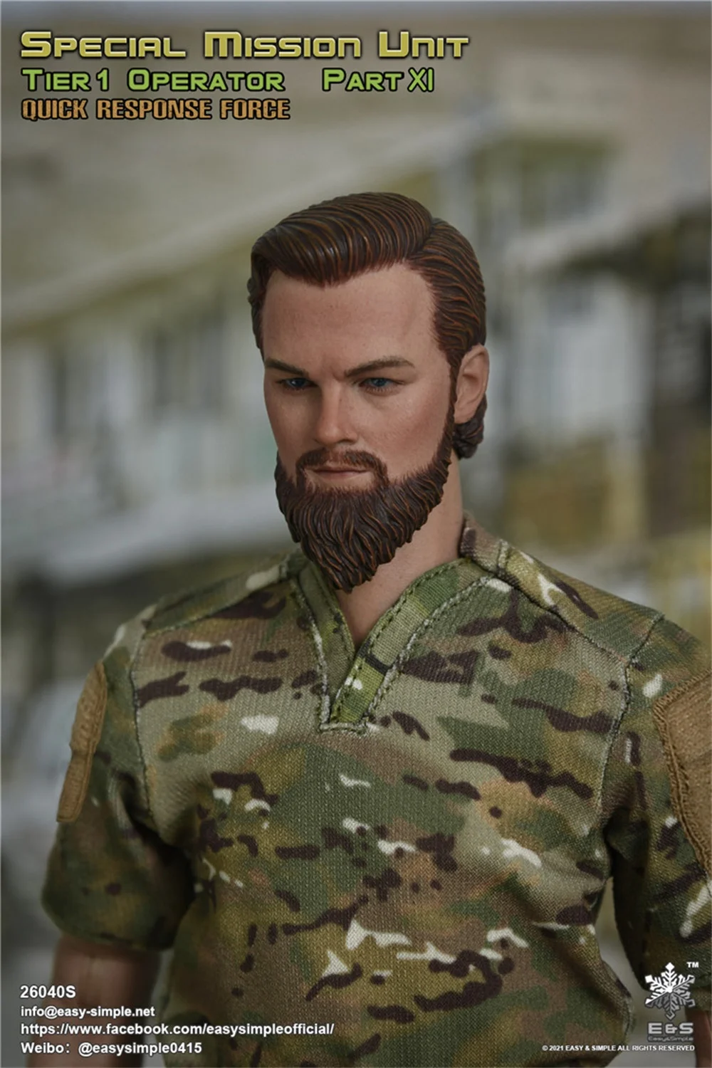 1/6th Easy&Simple ES 26040S Special Mission Unit Quick Response Force Male Head Sculpture Body Figures
1/6th Easy&Simple ES 26040S Special Mission Unit Quick Response Force Male Head Sculpture Body Figures