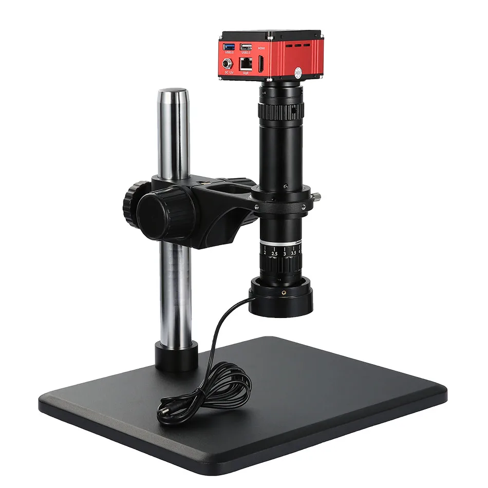 Full HD SONY Sensor 4K 2K 1080P 60FPS Video Industrial Measuring Microscope 500X 1000X HDMI Large Multiple Magnifier
Full HD SONY Sensor 4K 2K 1080P 60FPS Video Industrial Measuring Microscope 500X 1000X HDMI Large Multiple Magnifier