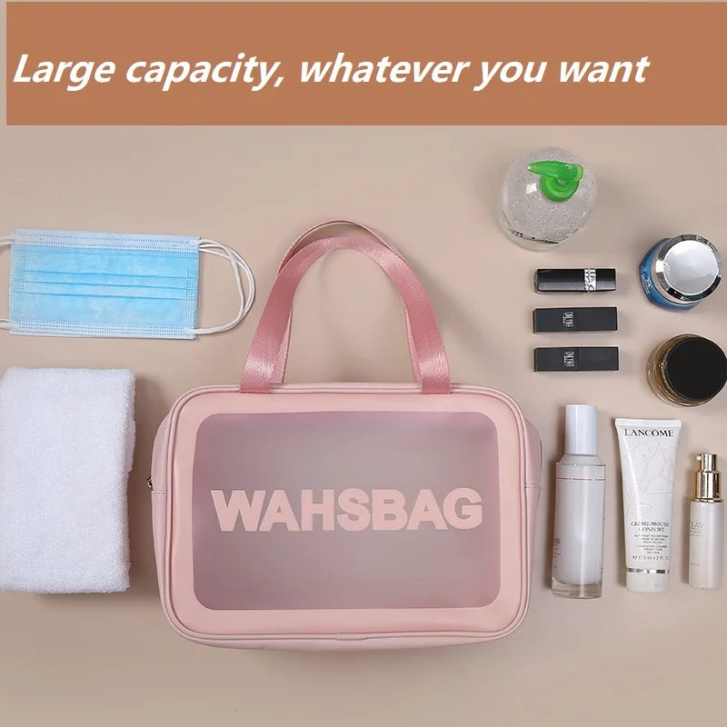 PU lady travel storage bag toiletry supplies finishing waterproof PVC cosmetic bag portable transparent cosmetic bag
PU lady travel storage bag toiletry supplies finishing waterproof PVC cosmetic bag portable transparent cosmetic bag