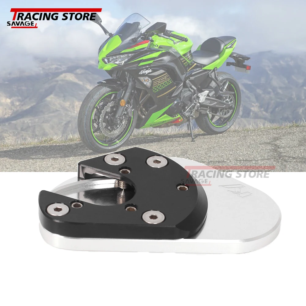 2009-2020 CNC Motorcycle Kickstand Stand Extension Plate For KAWASAKI ER-6N ER-6F ER-4N NINJA 650 400R EX250 EX300 NINJA 250 300
2009-2020 CNC Motorcycle Kickstand Stand Extension Plate For KAWASAKI ER-6N ER-6F ER-4N NINJA 650 400R EX250 EX300 NINJA 250 300