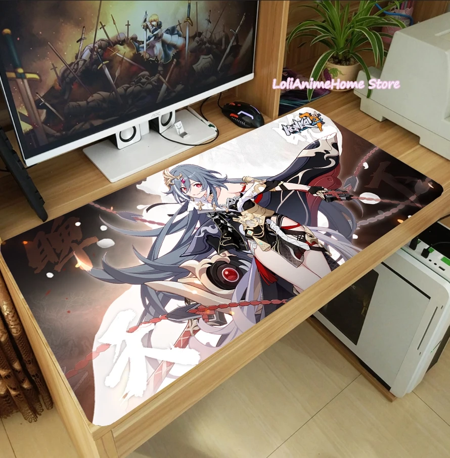 Коврик для мыши Fu Hua Honkai Impact 3, аниме игровой коврик для ноутбука, игровой коврик для клавиатуры, нескользящий игровой коврик, Рождественский ...
Коврик для мыши Fu Hua Honkai Impact 3, аниме игровой коврик для ноутбука, игровой коврик для клавиатуры, нескользящий игровой коврик, Рождественский ...