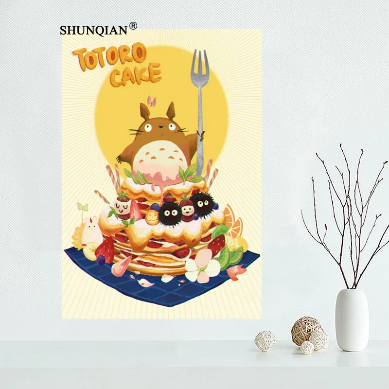 Classic Anime Totoro Poster Home Decoration Fashion Silk Canvas Fabric Wall Custom Poster Print More Size 50x75cm,60x90cm
Classic Anime Totoro Poster Home Decoration Fashion Silk Canvas Fabric Wall Custom Poster Print More Size 50x75cm,60x90cm