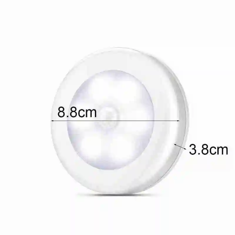 Intelligent Infrared Induction Home Night Light Human Wardrobe Control Body Light Induction Light Corridor Bedside H0Q9
Intelligent Infrared Induction Home Night Light Human Wardrobe Control Body Light Induction Light Corridor Bedside H0Q9