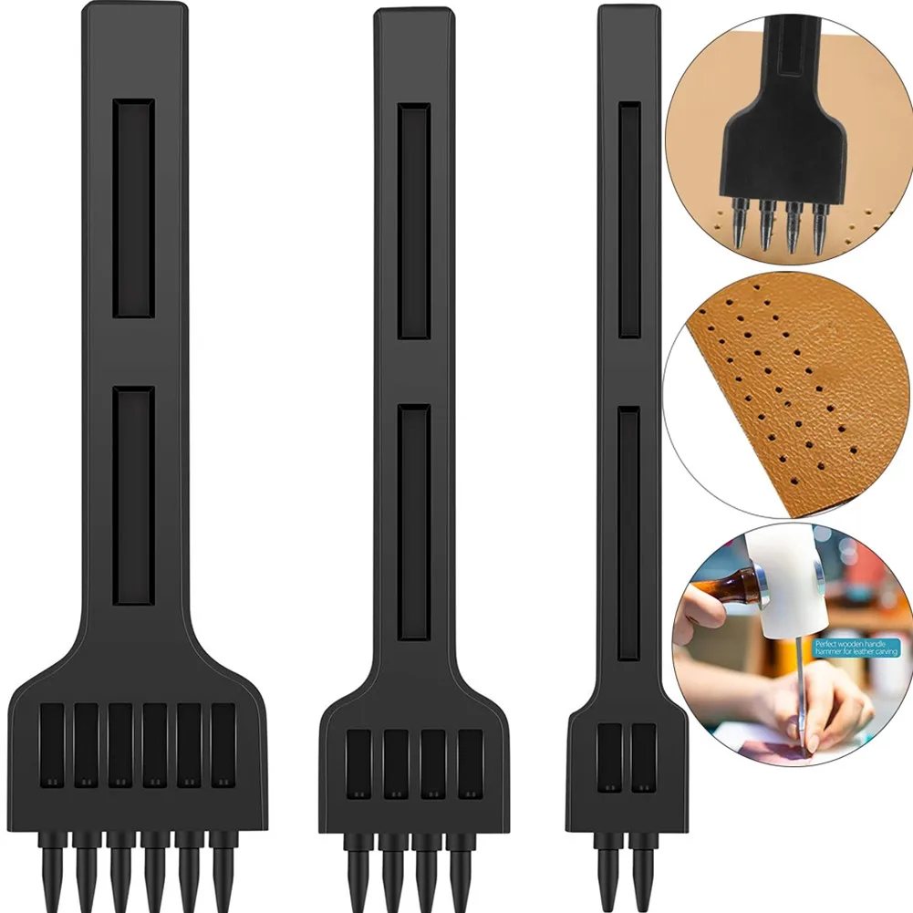 Alloy Steel Leather Tool Kit Stitching Stamping 4/5/6mm Spacing Hole Round Row Punching Tool DIY Leather Tools
Alloy Steel Leather Tool Kit Stitching Stamping 4/5/6mm Spacing Hole Round Row Punching Tool DIY Leather Tools