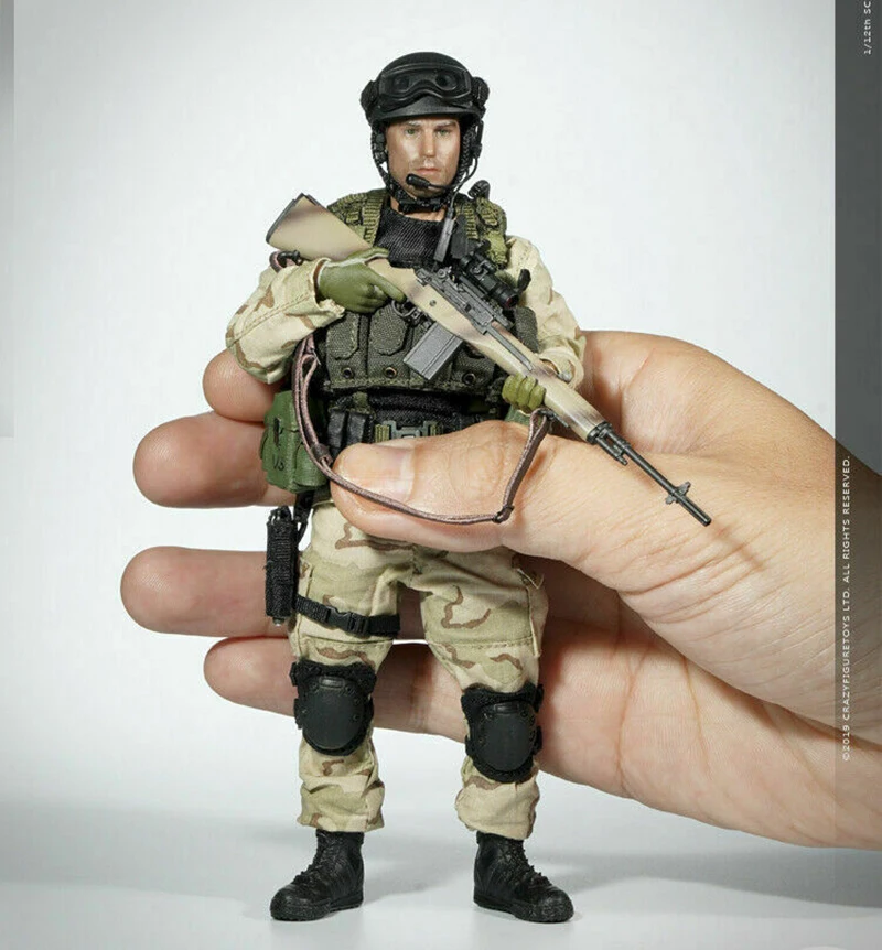 CrazyFigure LW006 1/12 US Delta Special Force Operation Solider M14 Sniper Model Figure 6 Male Action figure Full Set in Stock
CrazyFigure LW006 1/12 US Delta Special Force Operation Solider M14 Sniper Model Figure 6 Male Action figure Full Set in Stock