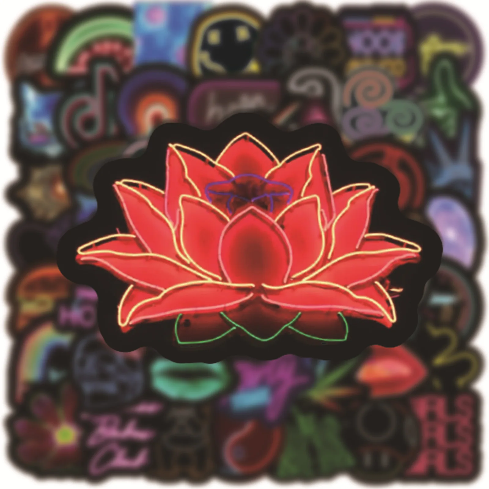 10/30/50/100pcs Colorful Neon Gradient Stickers Birthday Party Gift Snowboard Window Wall Water Cup Trolley Popular Laptop 
10/30/50/100pcs Colorful Neon Gradient Stickers Birthday Party Gift Snowboard Window Wall Water Cup Trolley Popular Laptop