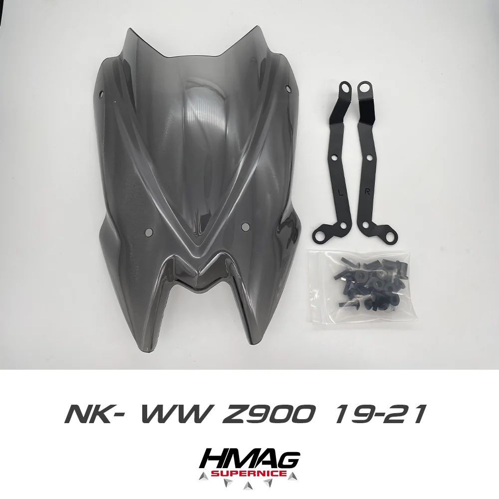 Motorcycle Windshield Wind Deflector Smoke Gray Transparent Windshield Z900 New For Kawasaki Z900 2020 2021
Motorcycle Windshield Wind Deflector Smoke Gray Transparent Windshield Z900 New For Kawasaki Z900 2020 2021