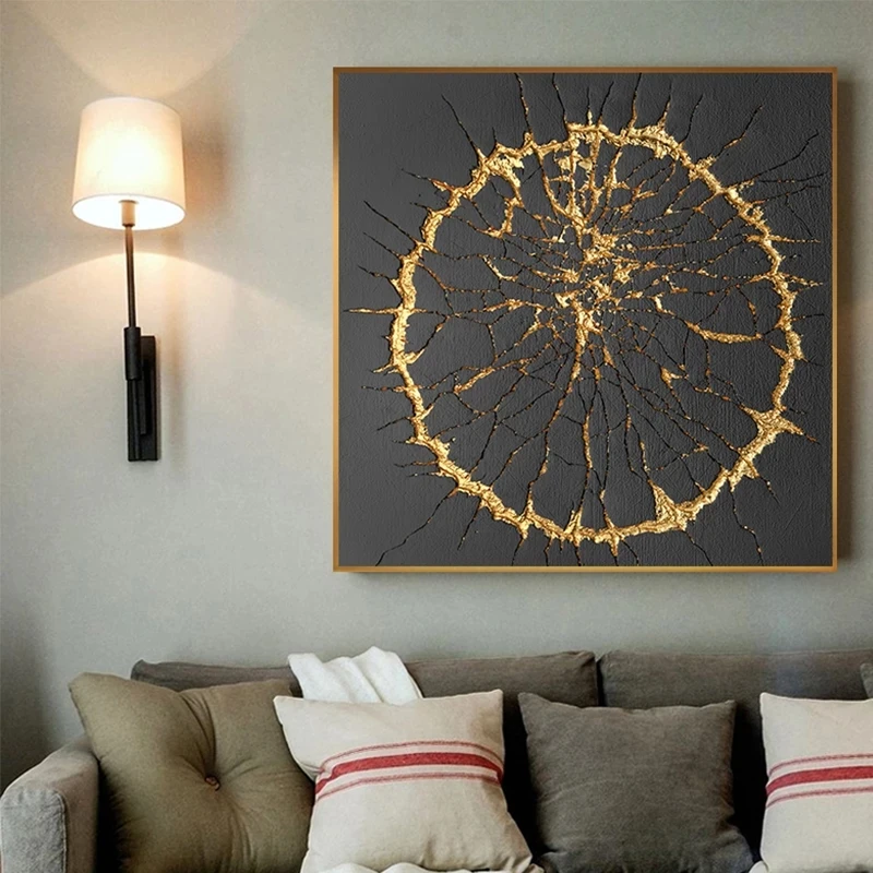 Abstract Square Burst Circle Black and Gold Luxurious Canvas Painting Posters Prints Wall Art Pictures Living Room Home Decor
Abstract Square Burst Circle Black and Gold Luxurious Canvas Painting Posters Prints Wall Art Pictures Living Room Home Decor