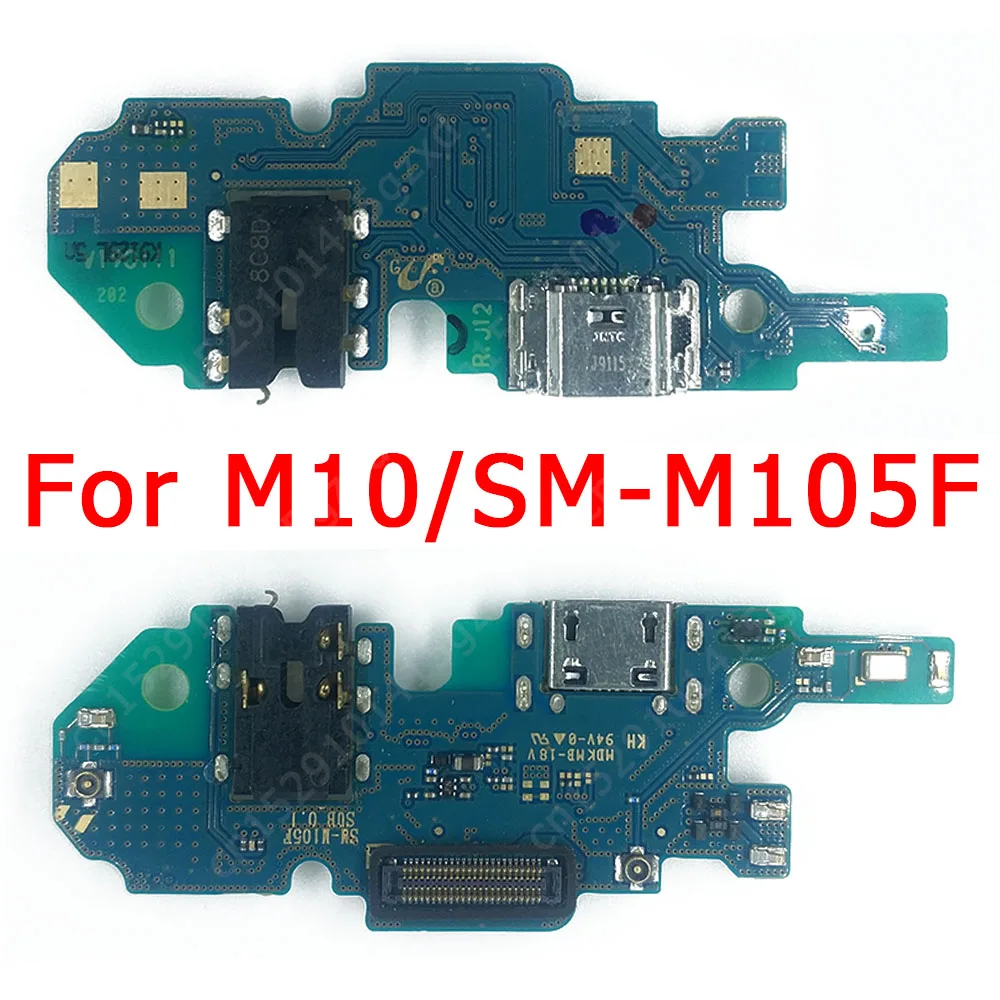 

Оригинальная зарядная Плата USB для Samsung Galaxy M10, зарядный порт для M105F, печатная плата, док-разъем, гибкий кабель, запасные части для замены