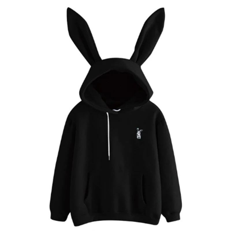 2021 Autumn Winter Women Hoodies Kawaii Rabbit Ears Fashion Hoody Casual Solid Color Warm Sweatshirt Hoodies For Women
2021 Autumn Winter Women Hoodies Kawaii Rabbit Ears Fashion Hoody Casual Solid Color Warm Sweatshirt Hoodies For Women