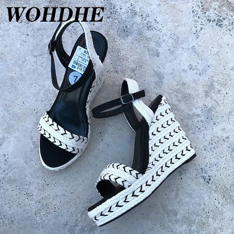 Сандалии WOHDHE женские на платформе 12 см, Повседневные Удобные босоножки из ротанга, на танкетке, водонепроницаемые Босоножки с открытым носк...
Сандалии WOHDHE женские на платформе 12 см, Повседневные Удобные босоножки из ротанга, на танкетке, водонепроницаемые Босоножки с открытым носк...