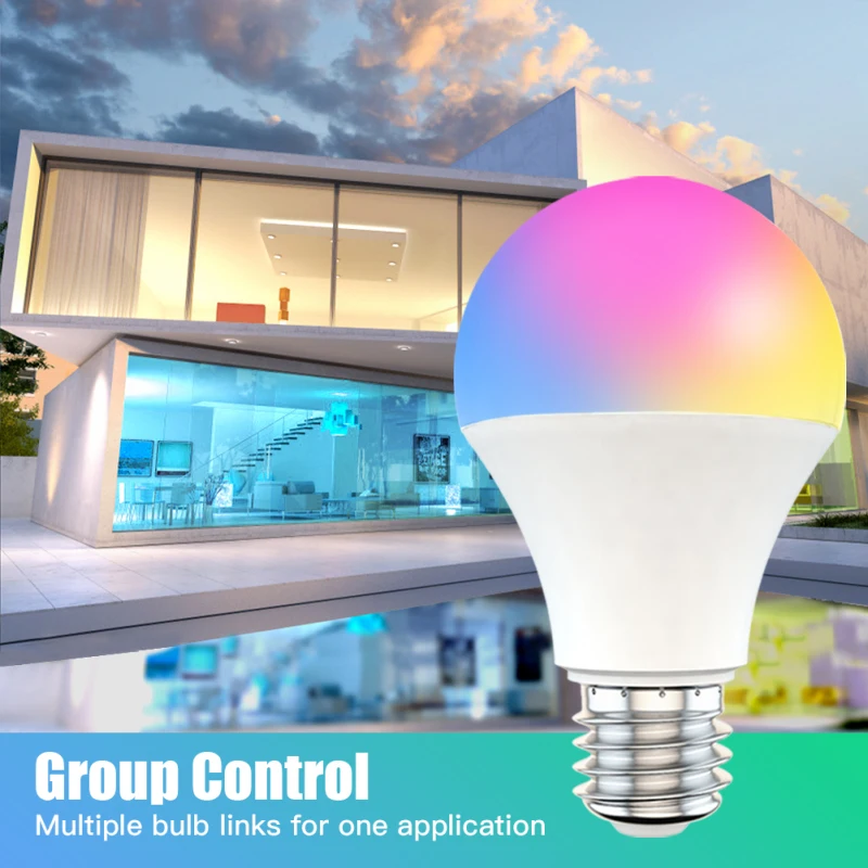 15 Вт Wi-Fi RGB + CCT Smart LED светильник лампочка E27/B22 затемнения приложение для Alexa/Google Home лампы с регулируемой яркостью света таймер Функция
15 Вт Wi-Fi RGB + CCT Smart LED светильник лампочка E27/B22 затемнения приложение для Alexa/Google Home лампы с регулируемой яркостью света таймер Функция
