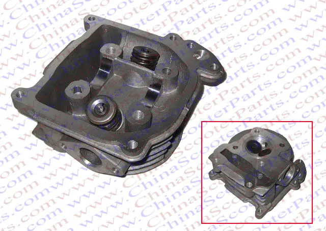 Racing GY6 100CC 50 мм Головка блока цилиндров в сборе с клапаном 139QMB Jonway Jmstar Baotian детали