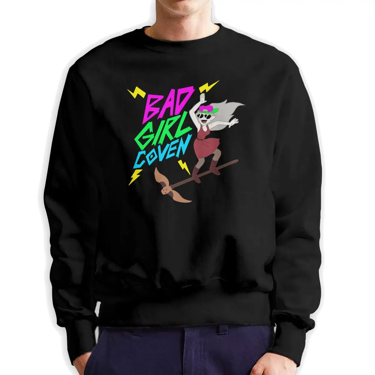 Bad Girl Coven The Owl House Sweatshirt Man Novelty Pure Cotton Crew Neck Pullovers Printed Hoodie Apparel
Bad Girl Coven The Owl House Sweatshirt Man Novelty Pure Cotton Crew Neck Pullovers Printed Hoodie Apparel