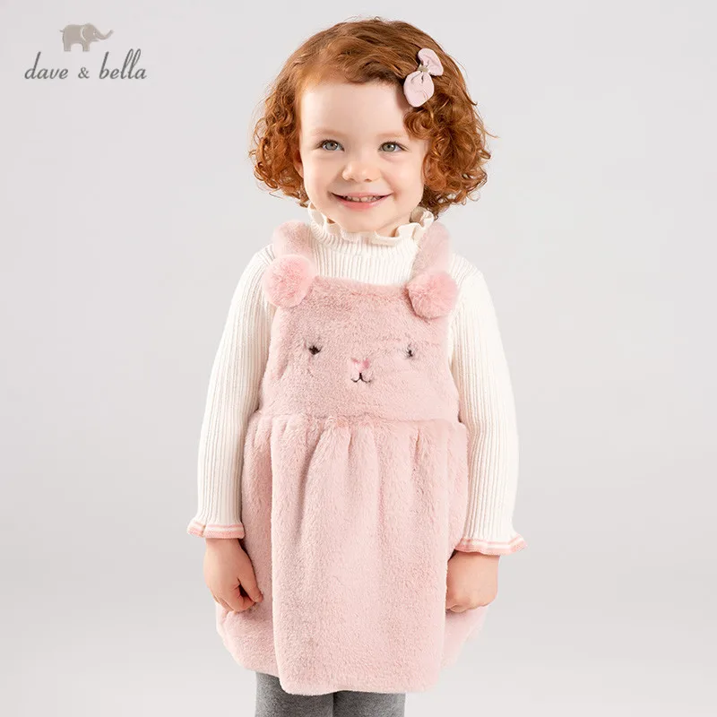 DBZ11946 dave bella winter baby girl's princess rabbit vest dress children fashion party dress kids infant lolita clothes
DBZ11946 dave bella winter baby girl's princess rabbit vest dress children fashion party dress kids infant lolita clothes