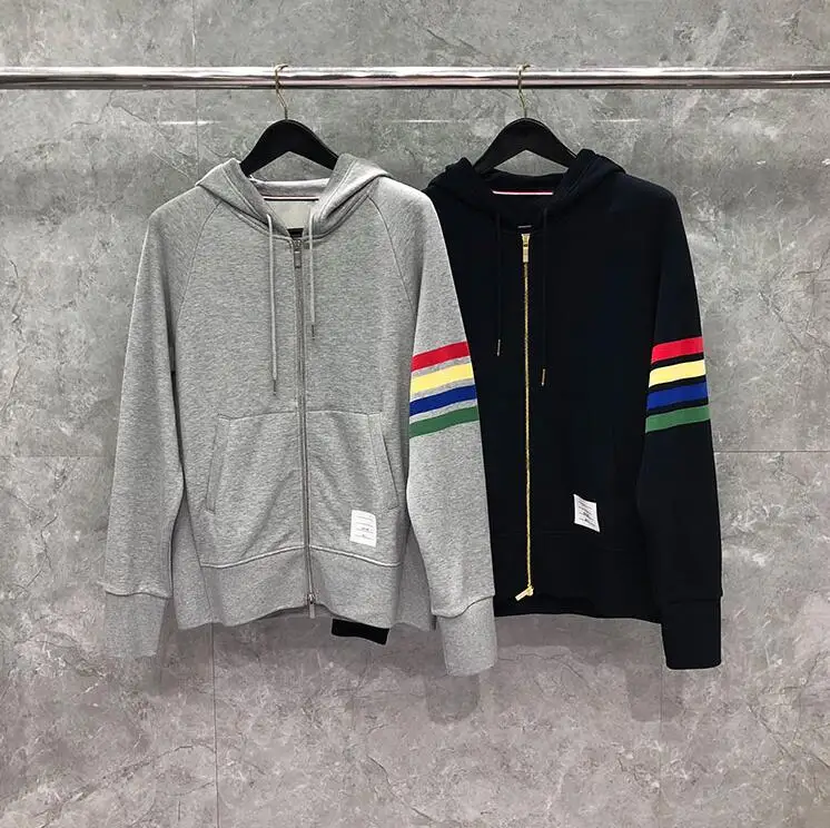 2021 Fashion Brand Autumn Winter Hooded Clothing Color Stripes Jacket Men Sweatshirts Hoodies Casual Sportswear Coat
2021 Fashion Brand Autumn Winter Hooded Clothing Color Stripes Jacket Men Sweatshirts Hoodies Casual Sportswear Coat