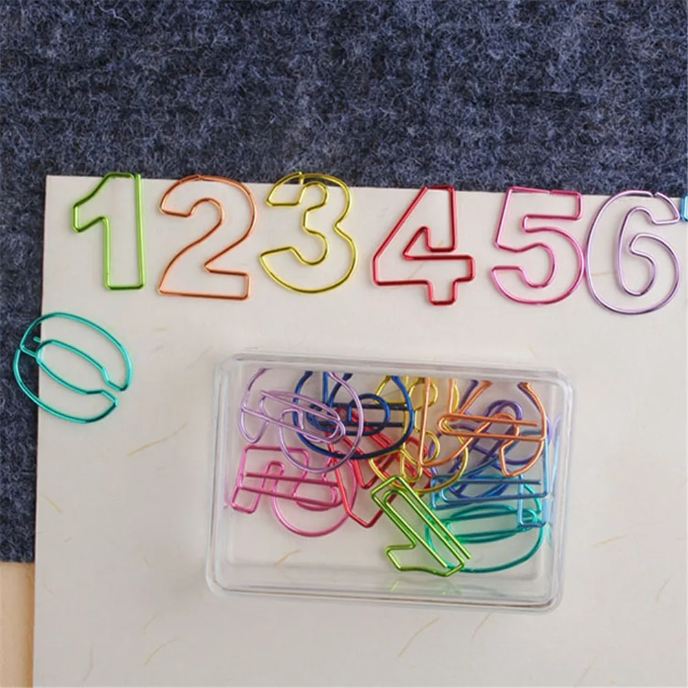 10pcs Number Shape Paper Clips Escolar Bookmarks Photo Memo Ticket Clip Stationery School Supplies Gifts
10pcs Number Shape Paper Clips Escolar Bookmarks Photo Memo Ticket Clip Stationery School Supplies Gifts