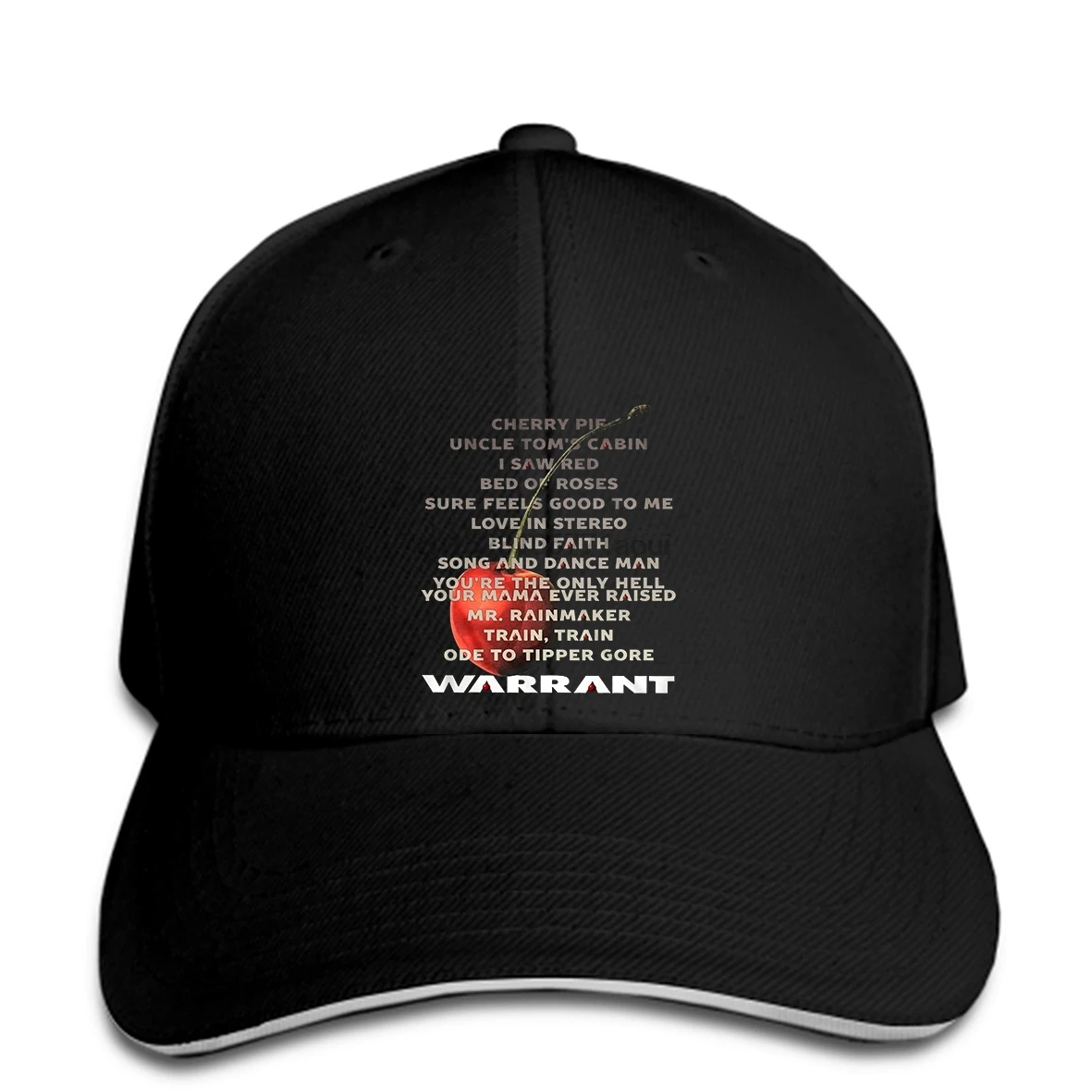 Baseball cap WARRANT Mens Baseball caps BLACK CHERRY PIE ALBUM 
Baseball cap WARRANT Mens Baseball caps BLACK CHERRY PIE ALBUM