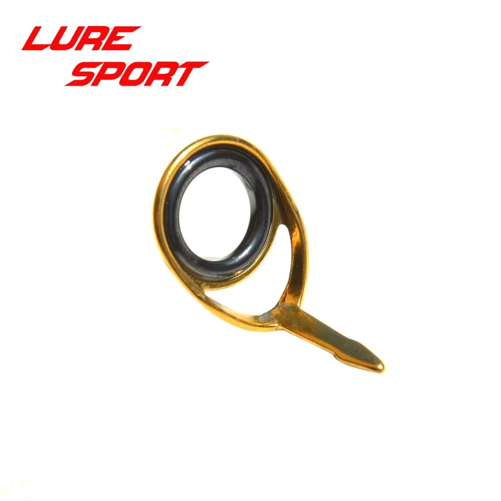 LureSport 10 шт. KT 4/5/6/8/10 KL12/16/20/25/30 Золотая рамка черное кольцо направляющие Ремонтный