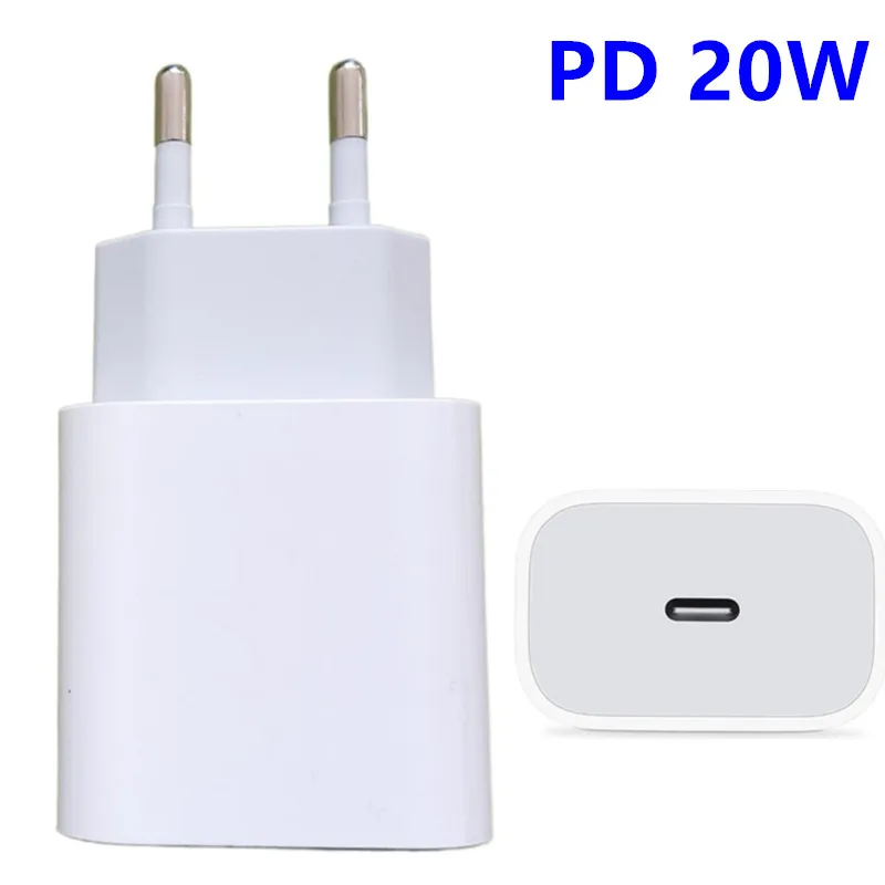 Быстрое зарядное устройство PD QC4.0 QC3.0 20 Вт для Apple iPhone 12 11 Pro iPad mini Samsung S20 Ultra NOTE 10 USB