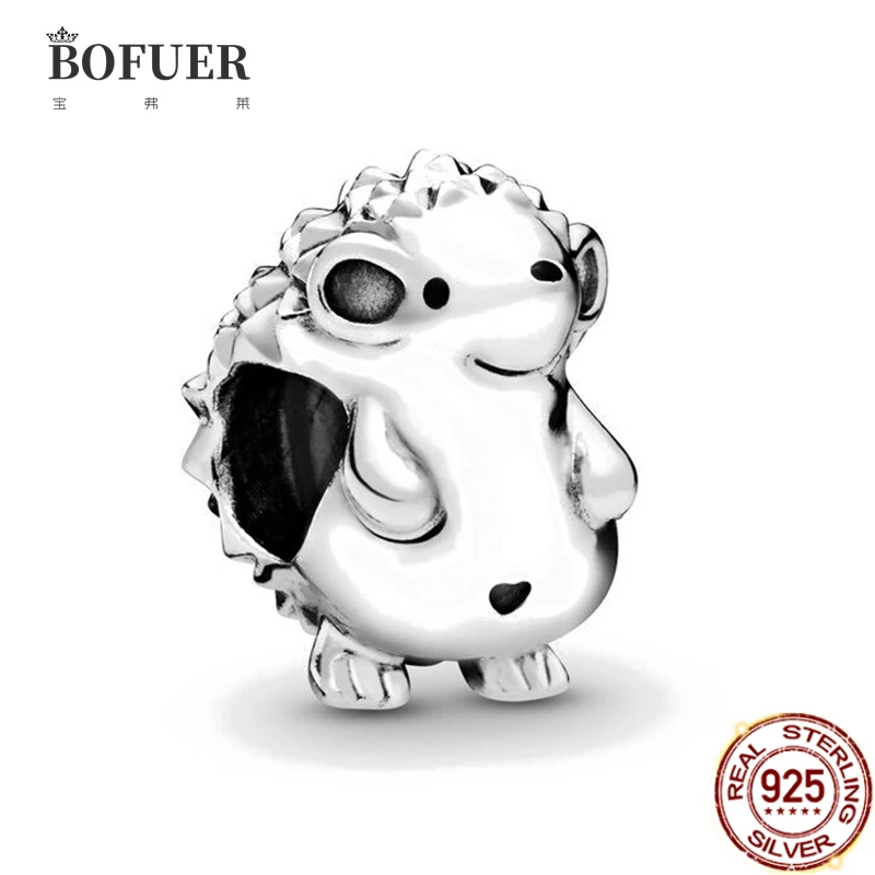 BOFUER 925 Sterling Silver Little Hedgehog Charms Animal Beads Fit Original Bracelet Making Fashion DIY Jewelry For Women 036B
BOFUER 925 Sterling Silver Little Hedgehog Charms Animal Beads Fit Original Bracelet Making Fashion DIY Jewelry For Women 036B