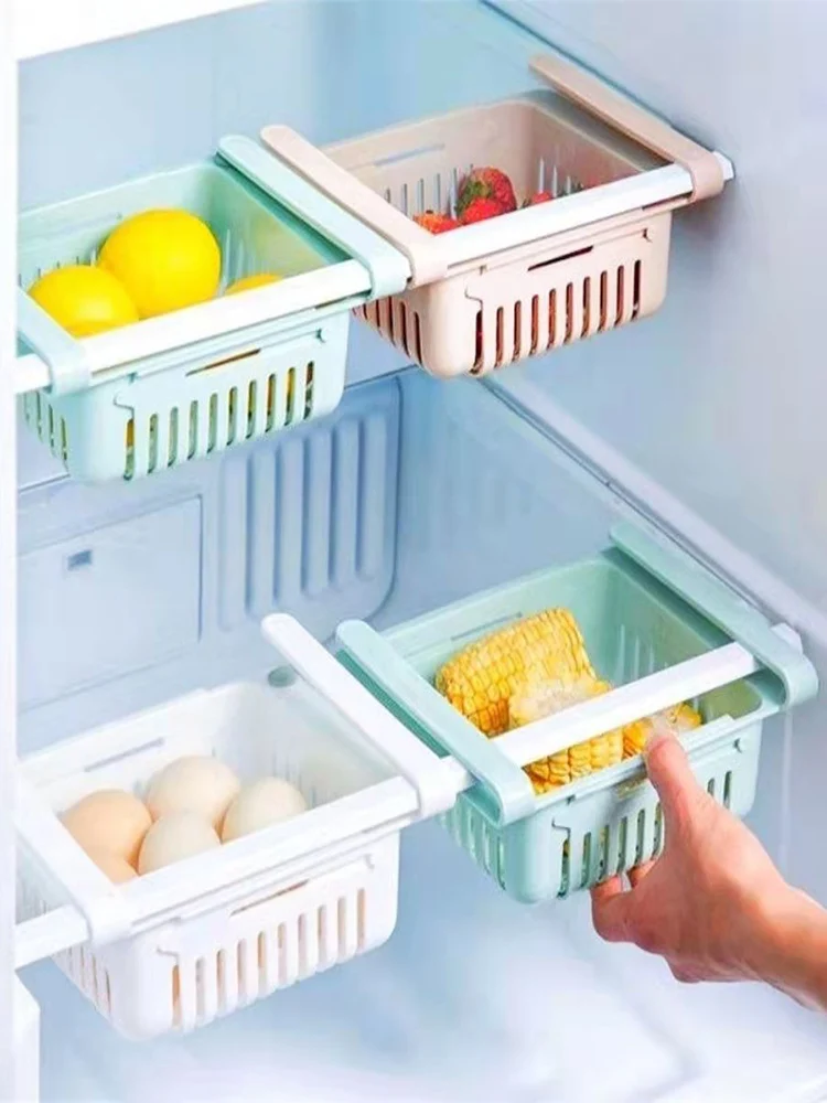 Adjustable Kitchen Fridge Storage Rack Home Organizer Drawer Basket Refrigerator Fresh Spacer Layer Food Retractable Shelf
Adjustable Kitchen Fridge Storage Rack Home Organizer Drawer Basket Refrigerator Fresh Spacer Layer Food Retractable Shelf