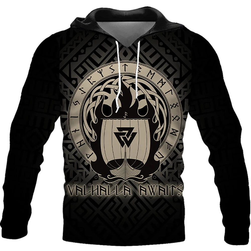 New Classic Viking Mythical Tattoo 3d Printing Spring Unisex Fashion Hooded Pullover Casual Sportswear Loose Outdoor Clothing
New Classic Viking Mythical Tattoo 3d Printing Spring Unisex Fashion Hooded Pullover Casual Sportswear Loose Outdoor Clothing
