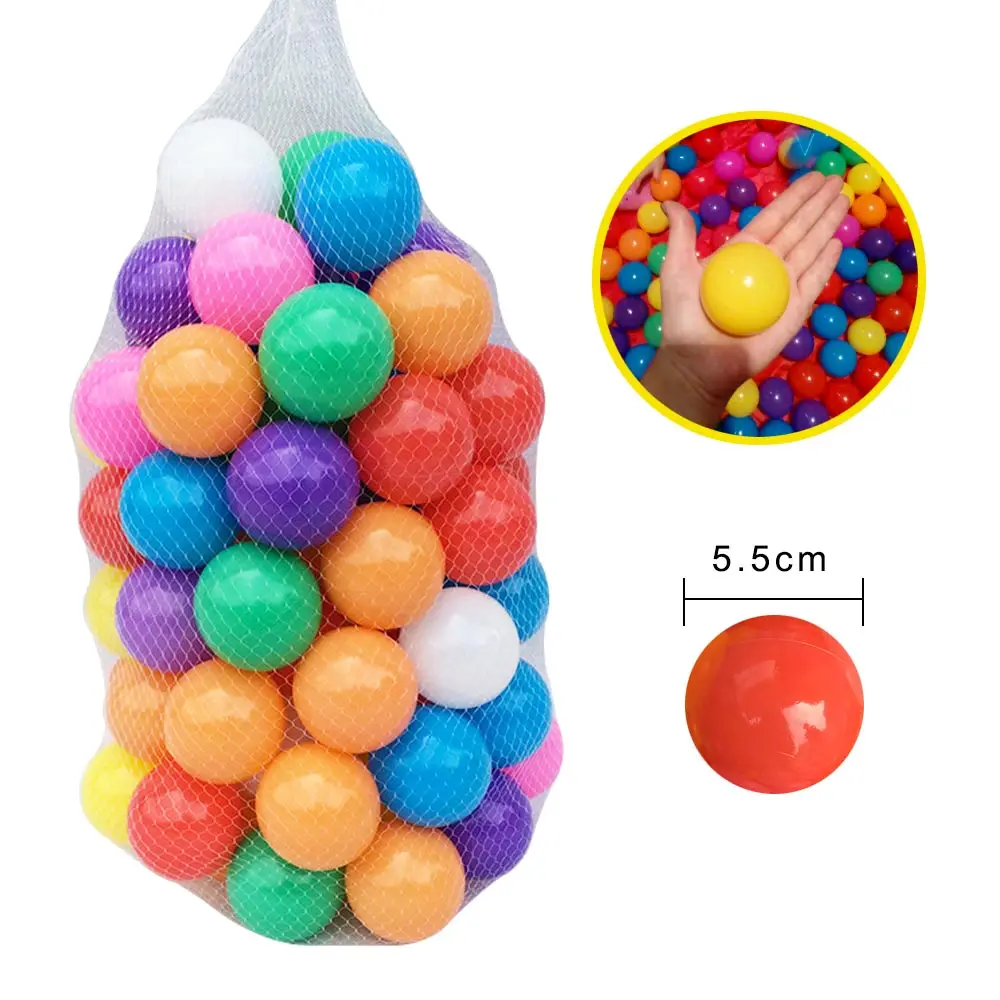 400Pcs/Lot Plastic Ocean Balls Kids Swim Pit Toy Outdoor Fun Dry Pool Wave Game Eco-Friendly Colorful Soft Sphere | Игрушки и хобби