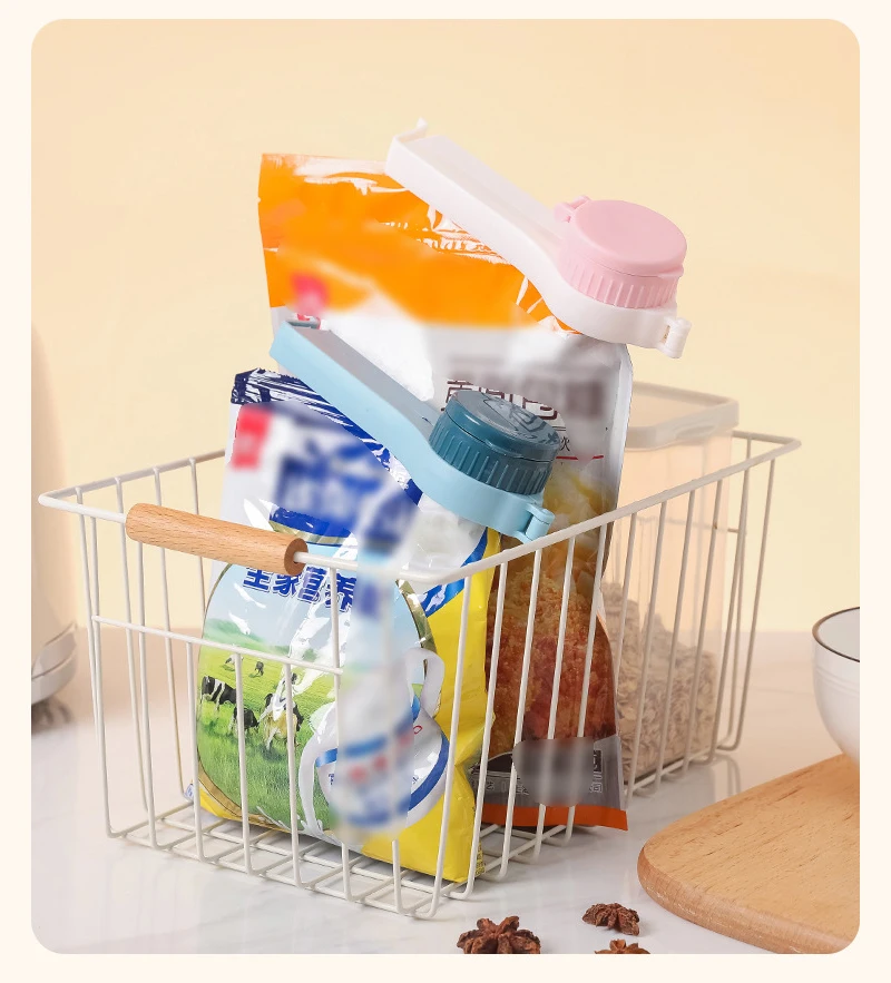 Moisture-proof Bag Sealing Clip Plastic Clamshell Switch Sealer Clamp Food Sugar Milk Powder Nozzle Seal Clip Kitchen Clip
Moisture-proof Bag Sealing Clip Plastic Clamshell Switch Sealer Clamp Food Sugar Milk Powder Nozzle Seal Clip Kitchen Clip