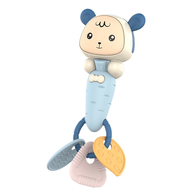 FBIL-Infant Rattle Soft Rubber Hand Bell Cartoon Rabbit Teether Shaking Jingle Game Early Educatioanl Toys for Baby
FBIL-Infant Rattle Soft Rubber Hand Bell Cartoon Rabbit Teether Shaking Jingle Game Early Educatioanl Toys for Baby