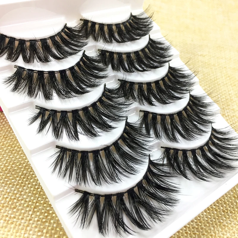 YOKPN New Handmade 3D False Eyelashes Naturally Thick Crossed Slender Long Curled Realistic Beauty Makeup Layered False Eyelashe
YOKPN New Handmade 3D False Eyelashes Naturally Thick Crossed Slender Long Curled Realistic Beauty Makeup Layered False Eyelashe
