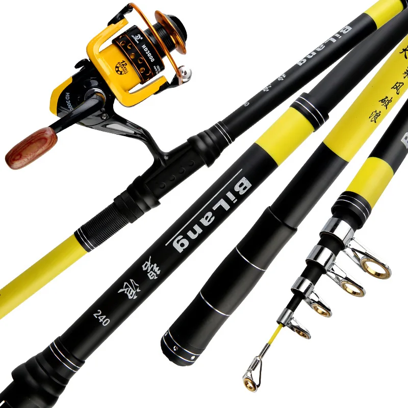 2.1M-3.6M Carbon Fiber superhard Telescopic Fishing Rod strong Portable Spinning Fishing Rod Travel Sea Boat Rock Fishing Rod
2.1M-3.6M Carbon Fiber superhard Telescopic Fishing Rod strong Portable Spinning Fishing Rod Travel Sea Boat Rock Fishing Rod