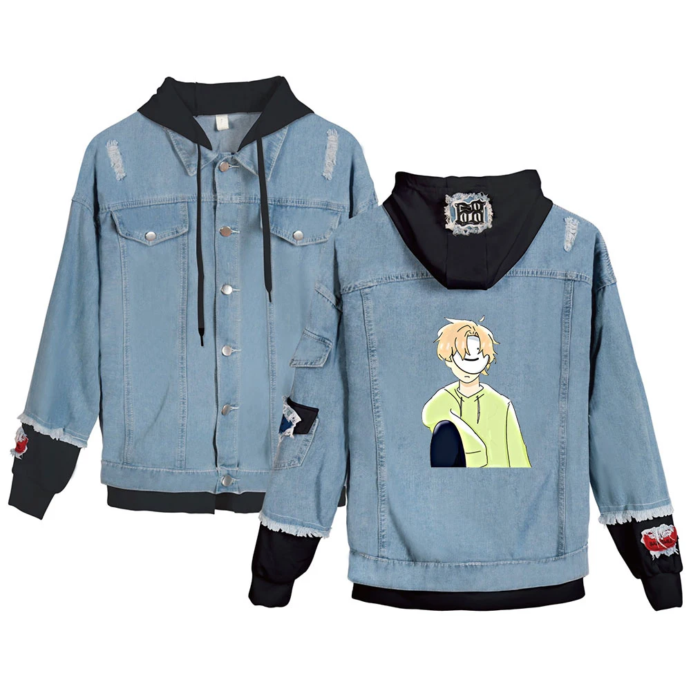 2021 new men's denim jacket dreamwastaken cute graphic spring and autumn boys loose and comfortable hooded jacket
2021 new men's denim jacket dreamwastaken cute graphic spring and autumn boys loose and comfortable hooded jacket