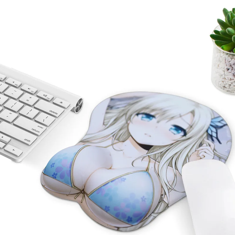 Cartoon Anime Sexy Two-dimensional Beauty Wrist Mouse Pad 3D Silicone Mouse Pad Mimi Wrist Pad
Cartoon Anime Sexy Two-dimensional Beauty Wrist Mouse Pad 3D Silicone Mouse Pad Mimi Wrist Pad