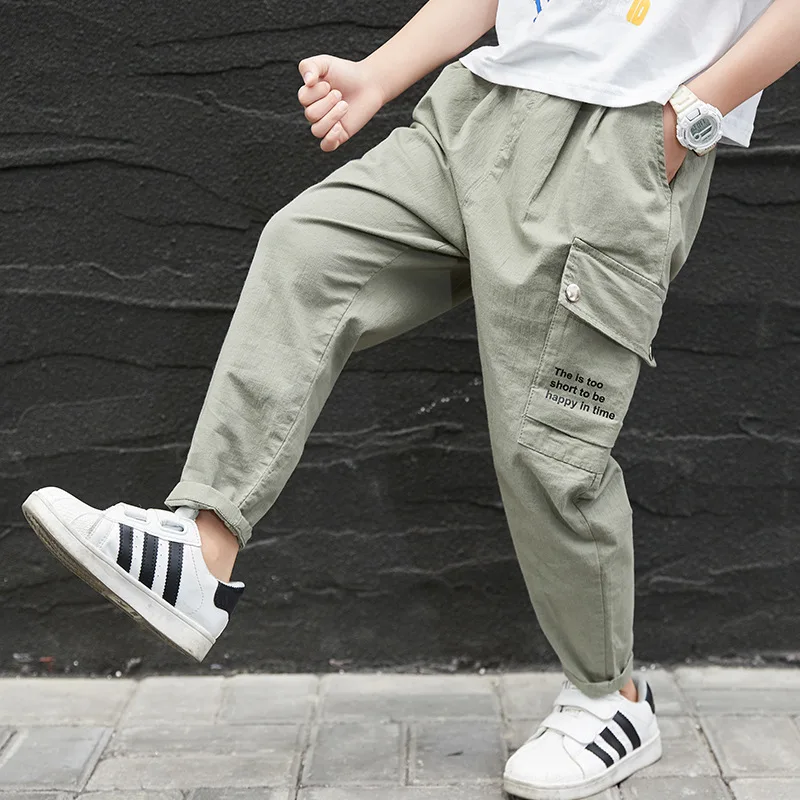 Kids Sport Pants Boys Children's Casual Overalls Teenage Boy Cotton Pant Clothes Teen Kids Trousers Pocket
Kids Sport Pants Boys Children's Casual Overalls Teenage Boy Cotton Pant Clothes Teen Kids Trousers Pocket
