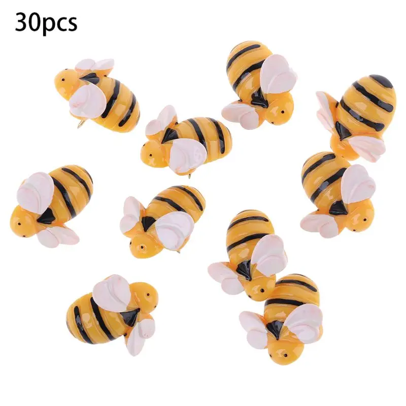 30Pcs Creative Decorative Cute Bees Thumb Tacks ThumbNails Push Pins
30Pcs Creative Decorative Cute Bees Thumb Tacks ThumbNails Push Pins