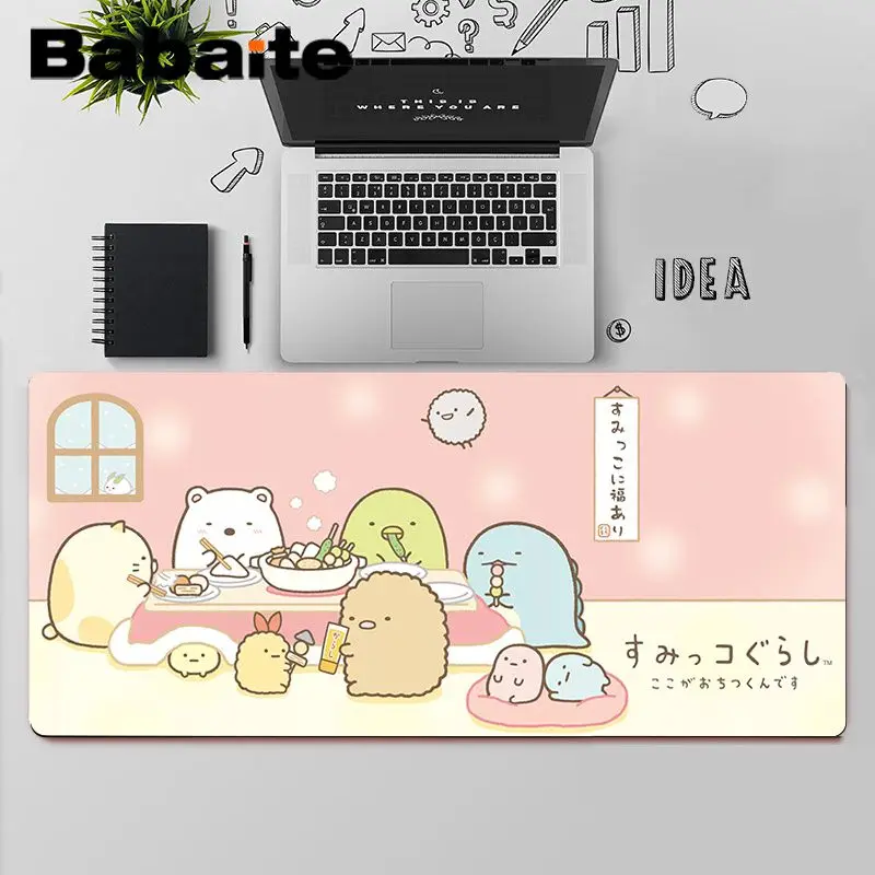 Babaite Top Quality Sumikko Gurashi laptop Gaming mouse pad Free Shipping Large Mouse Pad Keyboards Mat
Babaite Top Quality Sumikko Gurashi laptop Gaming mouse pad Free Shipping Large Mouse Pad Keyboards Mat