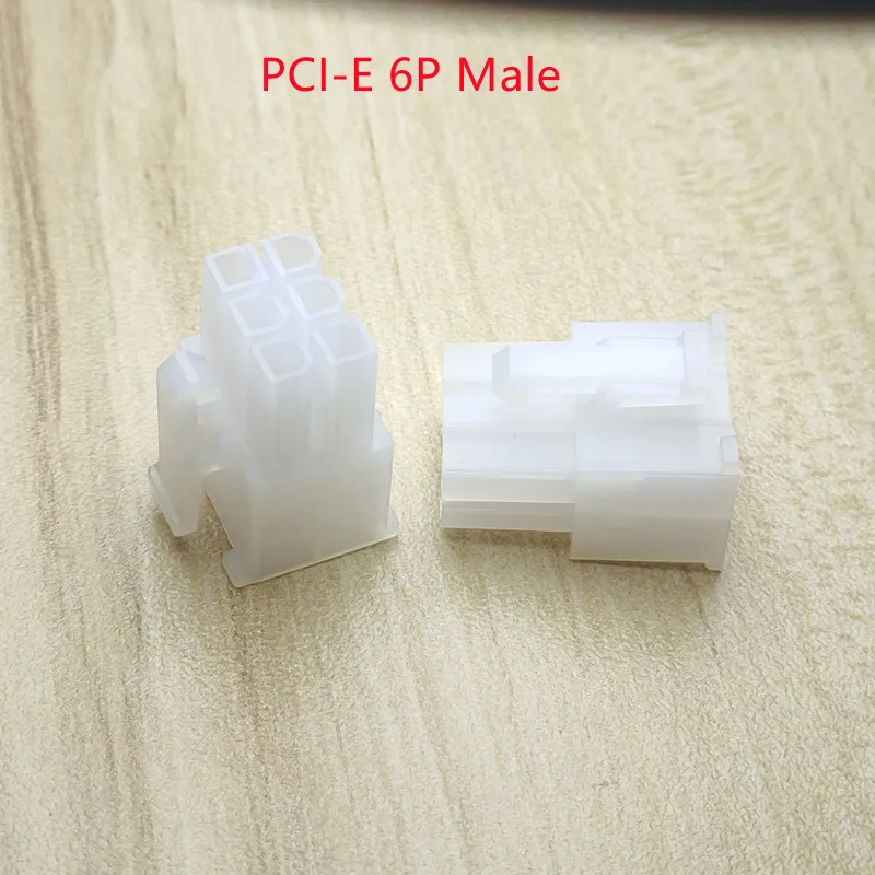 500PCS/1Lot 5557 4.2mm Black/White 6P 6PIN Male Plug Shell For Computer ATX Graphics Card GPU PCI-E PCIe Power Connector Housing
500PCS/1Lot 5557 4.2mm Black/White 6P 6PIN Male Plug Shell For Computer ATX Graphics Card GPU PCI-E PCIe Power Connector Housing