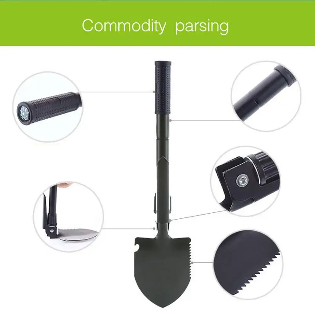 Multifunction Shovel Garden Tool Steel Folding Supplies Outdoor Shovel Camping Survival Engineer Tools Shovel Out R9D6
Multifunction Shovel Garden Tool Steel Folding Supplies Outdoor Shovel Camping Survival Engineer Tools Shovel Out R9D6