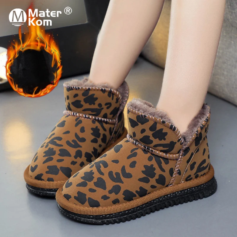 Size 27-38 Children Plus Cotton Warm Snow Boots Girls Casual Boots Boys Anti-Slippery Shoes Soft Sole Shoes For Kids Students
Size 27-38 Children Plus Cotton Warm Snow Boots Girls Casual Boots Boys Anti-Slippery Shoes Soft Sole Shoes For Kids Students