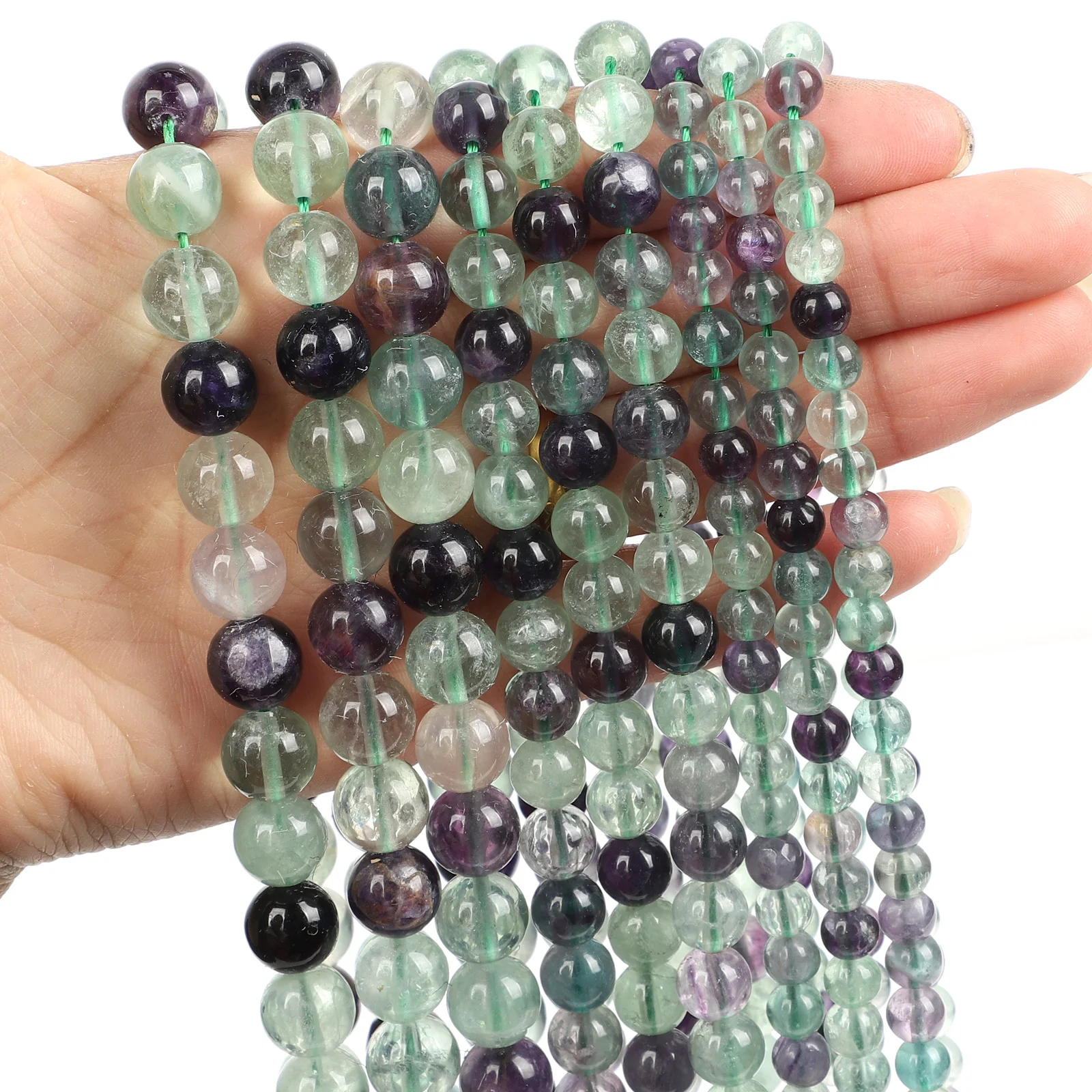 Natural Stone Beads Green Fluorite Charm Round Loose Beads for Jewelry Making Needlework Bracelet DIY Strand 4/6/8/10/12 MM
Natural Stone Beads Green Fluorite Charm Round Loose Beads for Jewelry Making Needlework Bracelet DIY Strand 4/6/8/10/12 MM