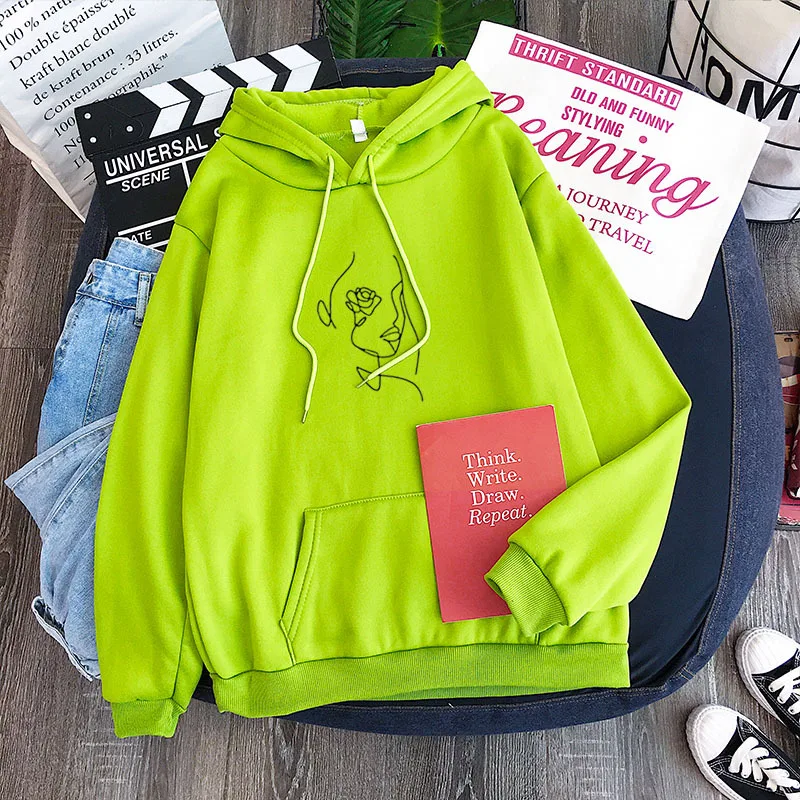 Oversize Hoodies Women Hooded Simple All-match Leisure Pullovers Korean Style Warm Kawaii Loose Streetwear Sweatshirts Clothes 
Oversize Hoodies Women Hooded Simple All-match Leisure Pullovers Korean Style Warm Kawaii Loose Streetwear Sweatshirts Clothes