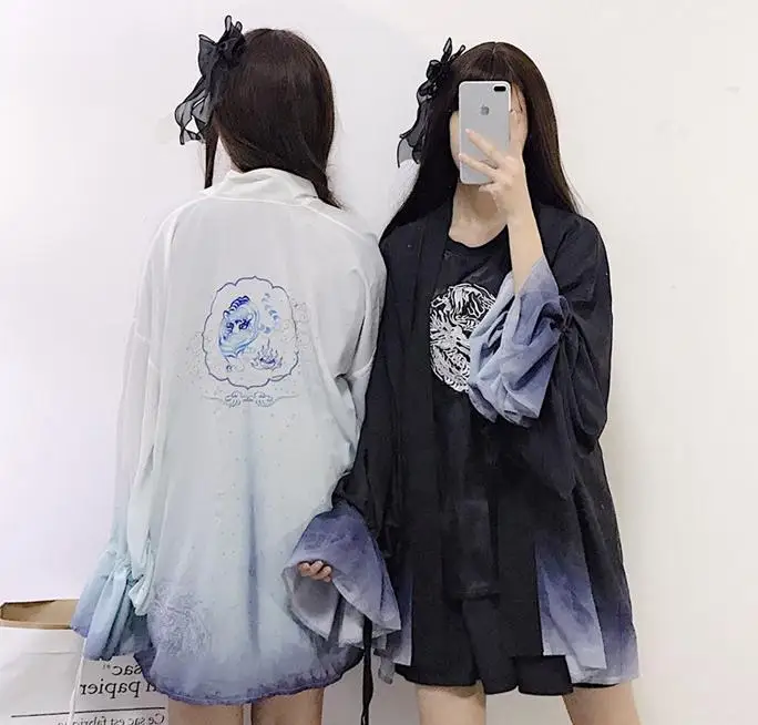 Long Sleeve Women Kimono Print Cardigan Kimono Japanese Yukata Summer Sunscreen Shirt Beach Kimono Female Casual Outerwear
Long Sleeve Women Kimono Print Cardigan Kimono Japanese Yukata Summer Sunscreen Shirt Beach Kimono Female Casual Outerwear