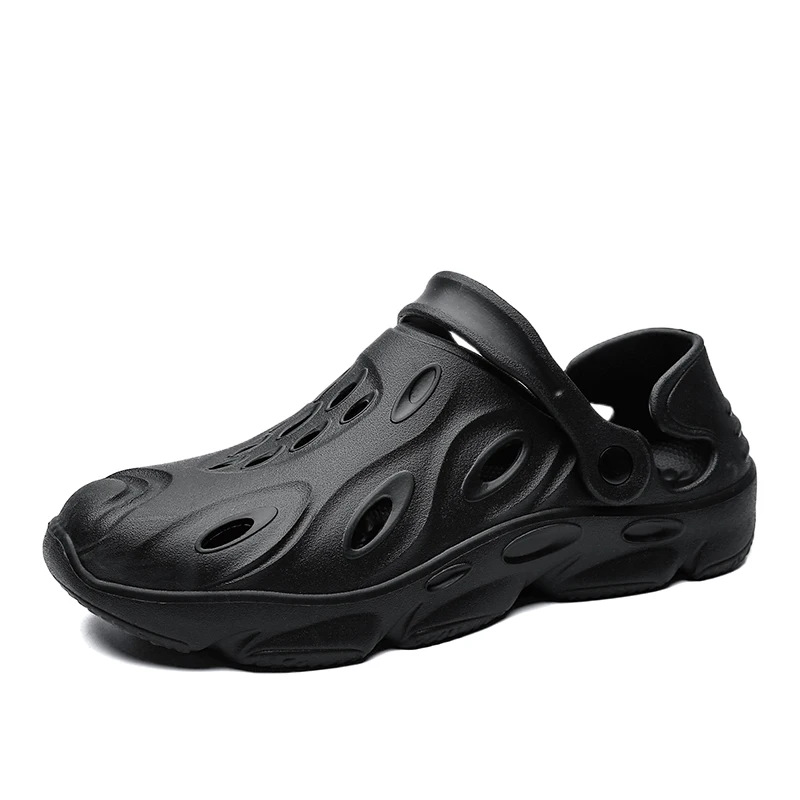 Men Sandal Beach 48 Size Large Summer New Hole Shoes PVC Clogs Garden Shoes Black Non-Slip Sandals Slippers
Men Sandal Beach 48 Size Large Summer New Hole Shoes PVC Clogs Garden Shoes Black Non-Slip Sandals Slippers