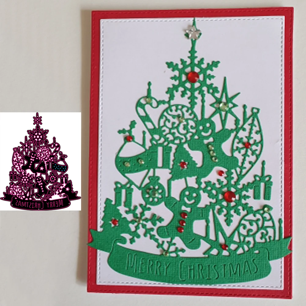 Merry Christmas tree metals Cutting Dies Stencils for DIY Scrapbooking photo album Decorative Embossing DIY Paper Cards
Merry Christmas tree metals Cutting Dies Stencils for DIY Scrapbooking photo album Decorative Embossing DIY Paper Cards