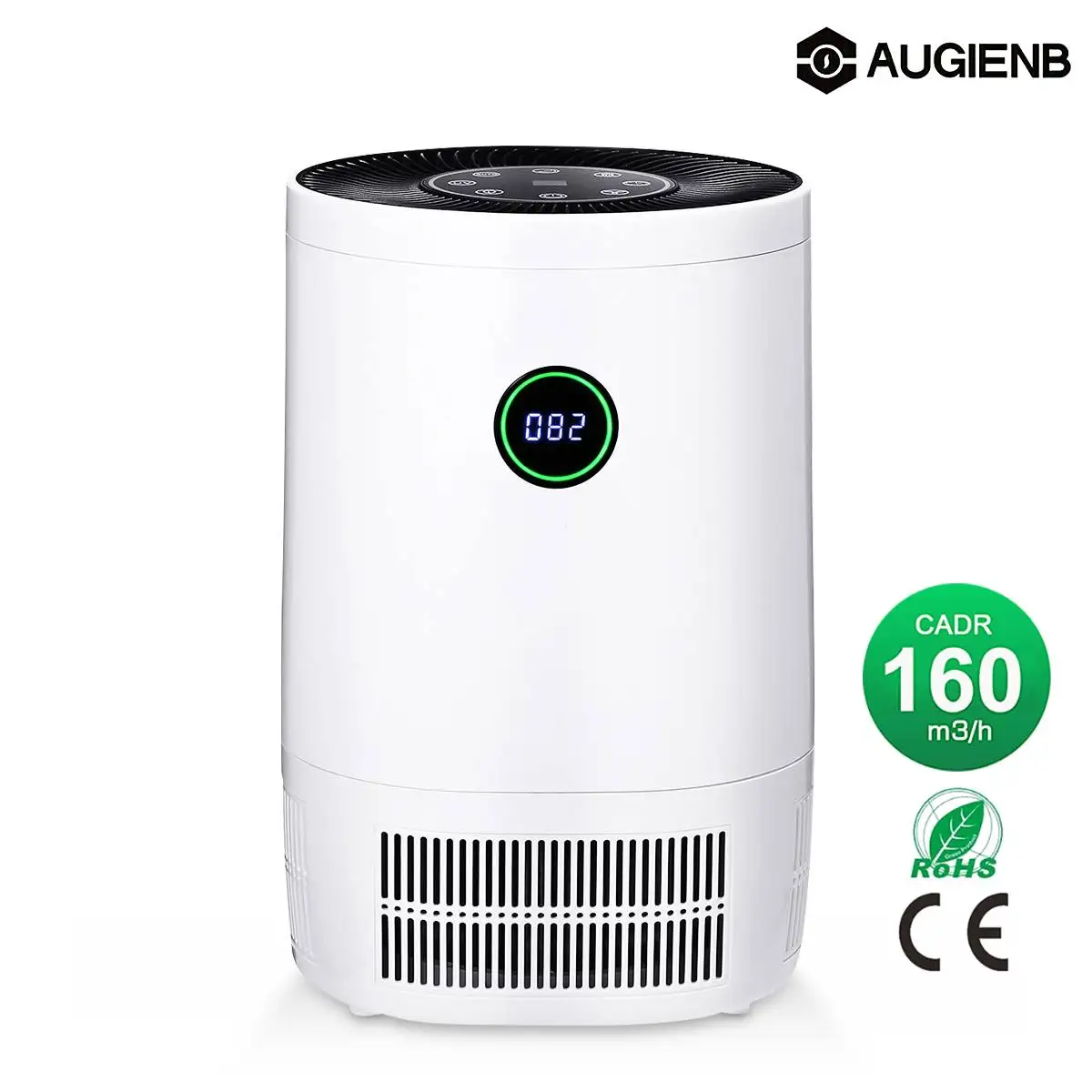 Очиститель воздуха AUGIENB для дома, HEPA-фильтры, большие очистители для рабочего стола, очиститель воздуха, стерилизация запахов
Очиститель воздуха AUGIENB для дома, HEPA-фильтры, большие очистители для рабочего стола, очиститель воздуха, стерилизация запахов