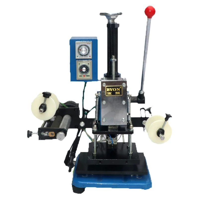 Manual Hot Stamping Machine Manual Pressure Adjustment PU Leather Books Tag Bronzing Machine Hand Pressure Hot Stamping Machine
Manual Hot Stamping Machine Manual Pressure Adjustment PU Leather Books Tag Bronzing Machine Hand Pressure Hot Stamping Machine